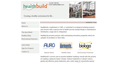 Desktop Screenshot of healthbuild.ie